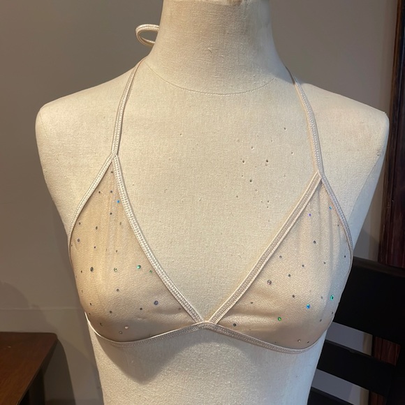 Other - GLITTER SEE THRU BRA